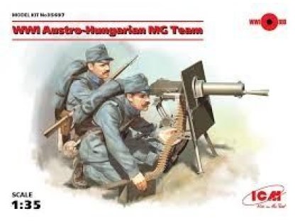 ICM 1/35 WWI Austro-Hungarian MG Team (2fig)