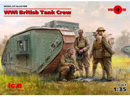 ICM 1/35 WWI British tank crew