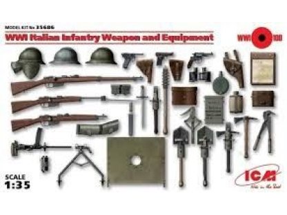 ICM 1/35 WWI Italian Infantry And Equipment