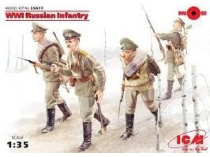 ICM 1/35 WWI Russian Infantry