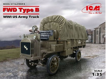 ICM 1/35 WWI USA Army Truck FWD Type B