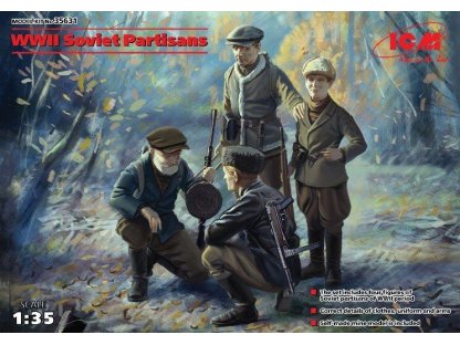 ICM 1/35 WWII Soviet Partisan