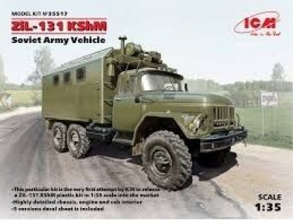 ICM 1/35 Zil-131 KShM Soviet Army Vehicle