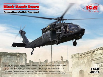 ICM 1/48 48363 Black Hawk Down Operation Gothic Serpent