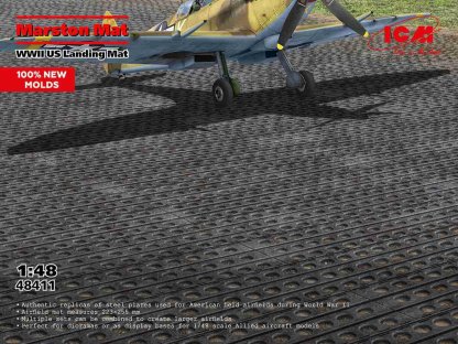 ICM 1/48 48411 Marston Mat WWII US Landing Mat