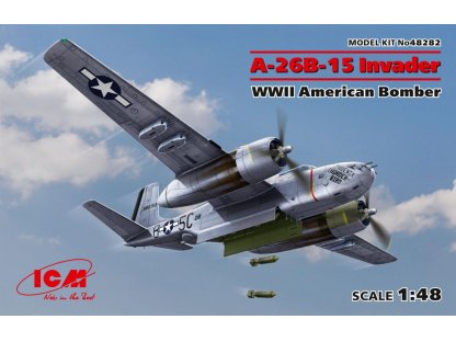 ICM 1/48 A-26B-15 Invader American WWII Bomber