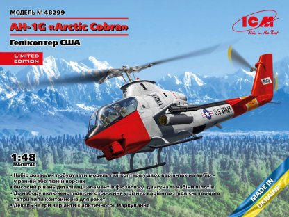 ICM 1/48 AH-1G Arctic Cobra US Helicopter...