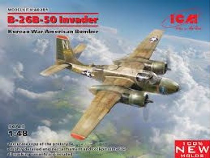ICM 1/48 B-26B-50 Invader  in Korean War (3x camo)