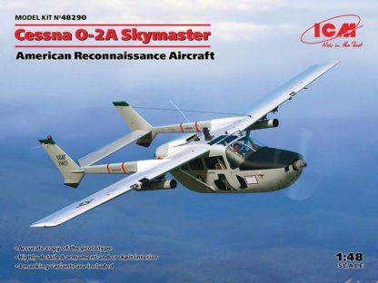 ICM 1/48 Cessna O-2A Skymaster American Reconnaissance Aircraft