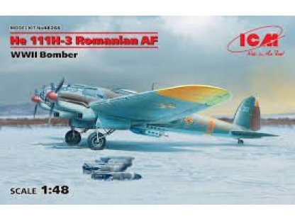 ICM 1/48 Heinkel He 111H-3 Romanian AF Bomber WWII