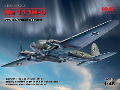 ICM 1/48 Heinkel He-111H-6 German Medium Bomber