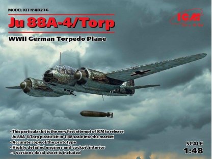 ICM 1/48 Junkers Ju-88A-4 Torp/A-17
