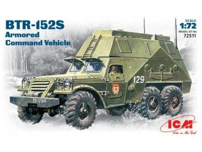 ICM 1/72 Btr-152S Soviet Armored vehicle