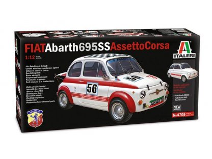 ITALERI 1/12 Fiat Abarth 595