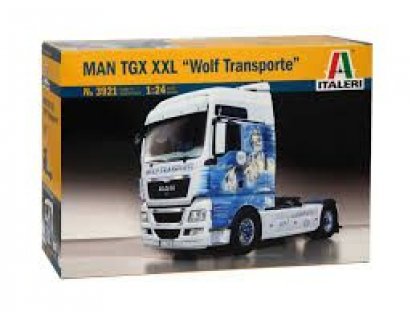 ITALERI 1/24 MAN TGX XXL Wolf Transporte