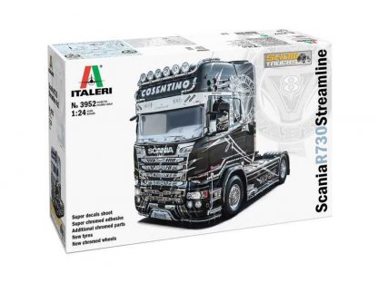 ITALERI 1/24 Scania R 730 Streamline 4x2 Show Trucks