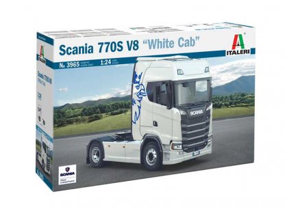 ITALERI 1/24  Scania S770 V8 "White Cab"