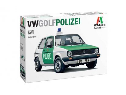 ITALERI 1/24 VW Golf POLIZEI