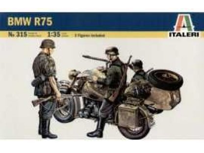 ITALERI 1/35 BMW R75 w/Sidecar