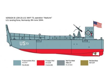 ITALERI 1/35 LCM3 U.S Landing Craft