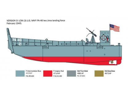 ITALERI 1/35 LCM3 U.S Landing Craft