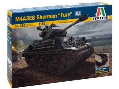 ITALERI 1/35  M4A3E8 Sherman Fury