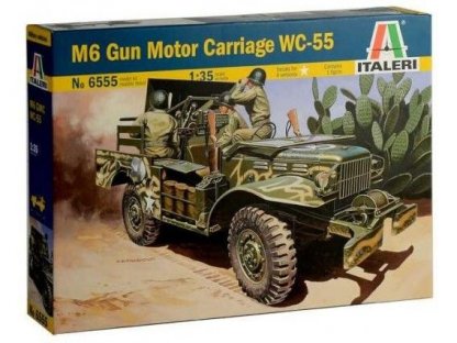 ITALERI 1/35 M6 Gun Motor Carriage WC-55