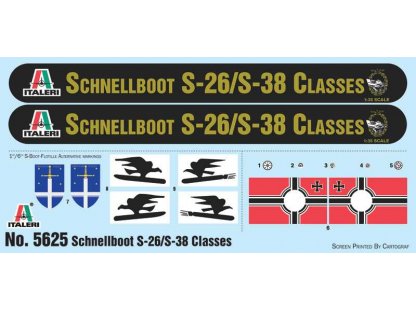 ITALERI 1/35 SCHNELLBOOT S-26/S-38