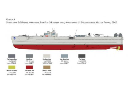 ITALERI 1/35 SCHNELLBOOT S-26/S-38