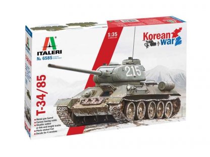 ITALERI 1/35 T-34/85 Korean War