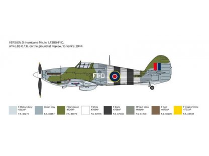 ITALERI 1/48 Hurricane Mk.IIC Night Fighter