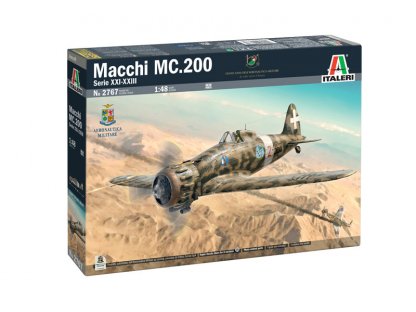 ITALERI 1/48 Macchi MC.200 Serie XXI-XXII