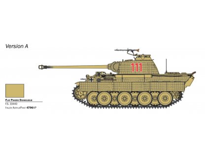 ITALERI 1/56 Sd.Kfz. 171 Ausf. A Panther