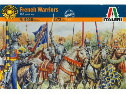ITALERI 1/72 100 Years War: French Warrior, Joan d´Arc