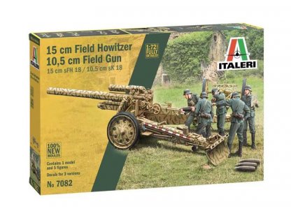 ITALERI 1/72 15 cm Field Howitzer