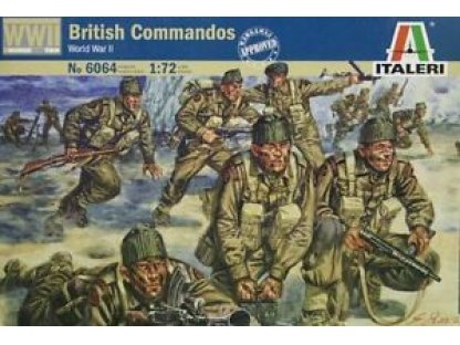 ITALERI 1/72 British  Commandos WWII