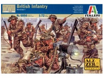 ITALERI 1/72 British Infantry WWII
