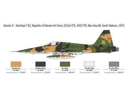 ITALERI 1/72 F-5A Freedom Fighter 