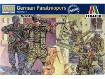 ITALERI 1/72 German Paratroopers WWII
