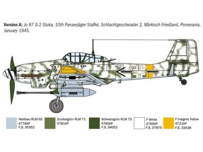 ITALERI 1/72 Ju-87 G-2 Kanonenvogel