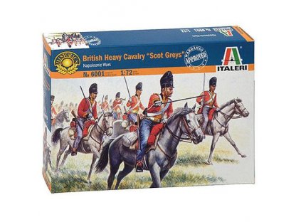 ITALERI 1/72 Napoleon Wars:British Heavy Cavalry Scots Grey