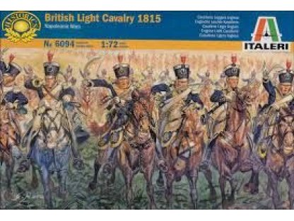 ITALERI 1/72 Napoleonic Wars: British Light Cavalry 1815