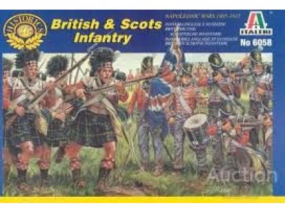 ITALERI 1/72 Napoleonic Wars: British/Scots Infantry