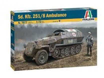 ITALERI 1/72 Sd.Kfz.251/8 Ambulance