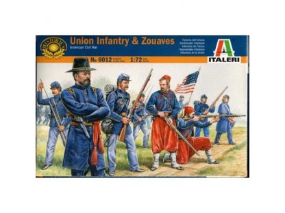 ITALERI 1/72 Union Infantry and Zuaves