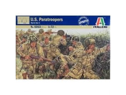 ITALERI 1/72 Us Paratroopers WWII