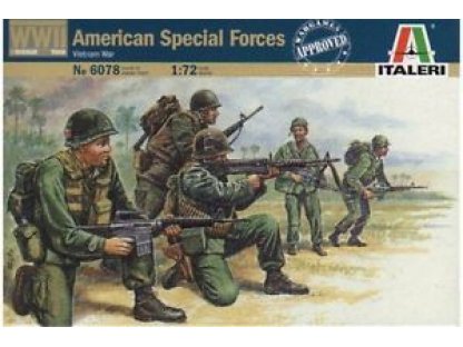 ITALERI 1/72 US Special  Force Vietnam Era