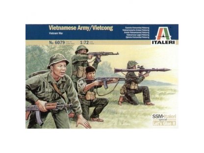 ITALERI 1/72 Vietnamese/Vietcong Army