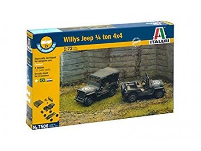 ITALERI 1/72 Willys Jeep