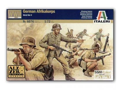 ITALERI 1/72 WWII German Africacorps